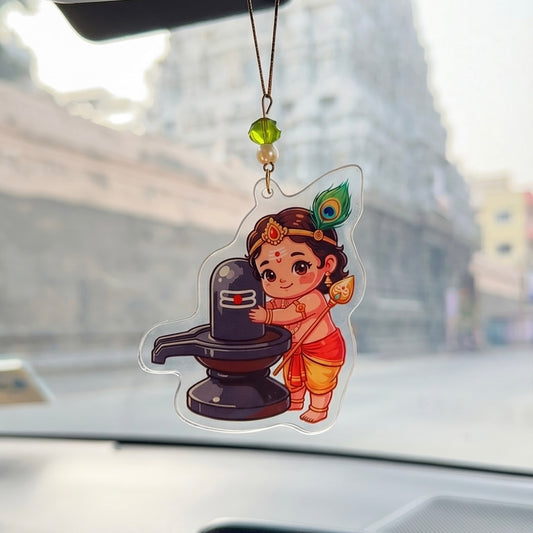 Baby Murugan with Shiva Lingam