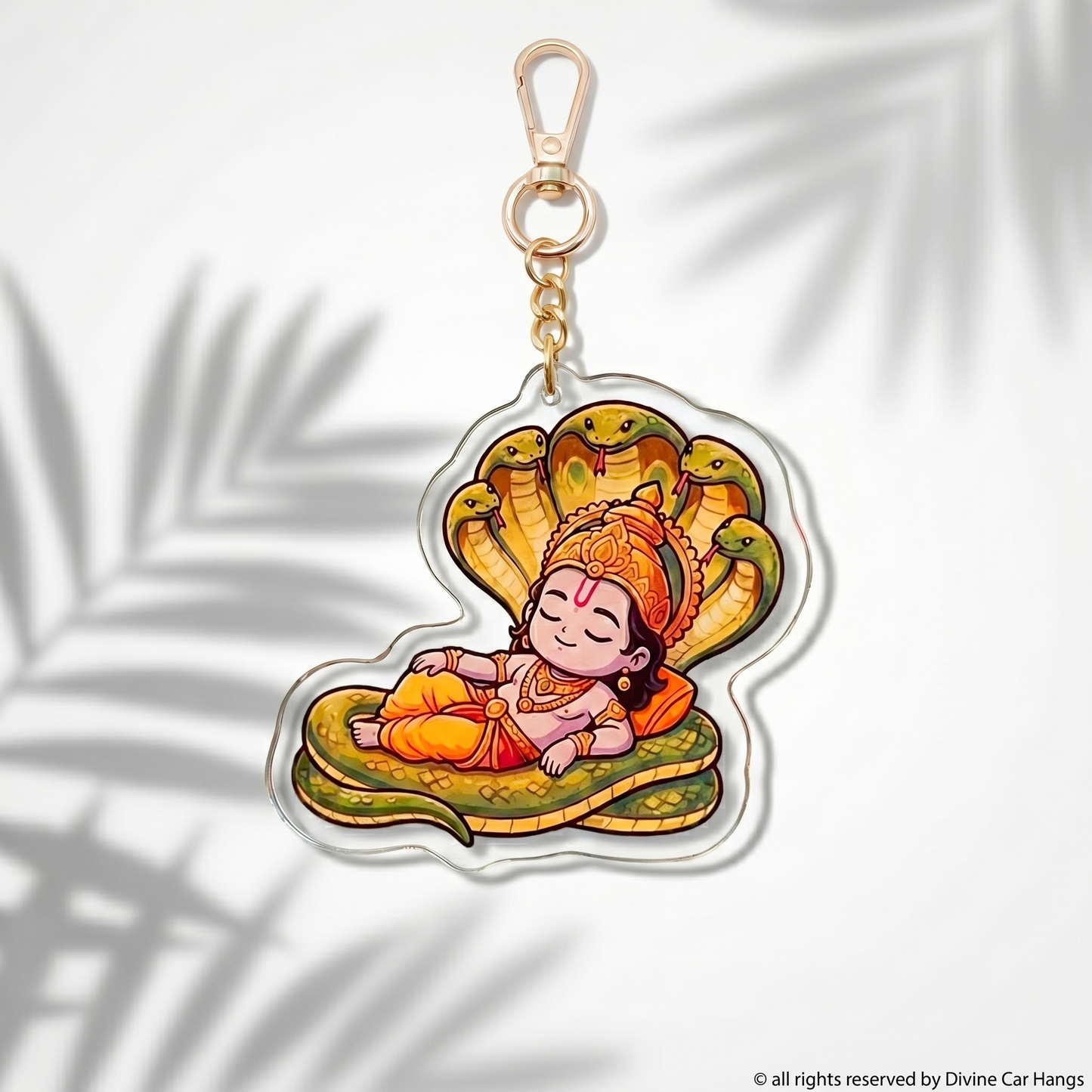 Vishnu Sleeping On Shesha Naga