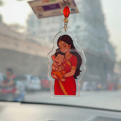 Parvathi & Ganesha