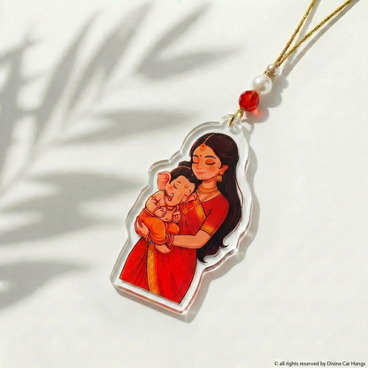 Parvathi & Ganesha