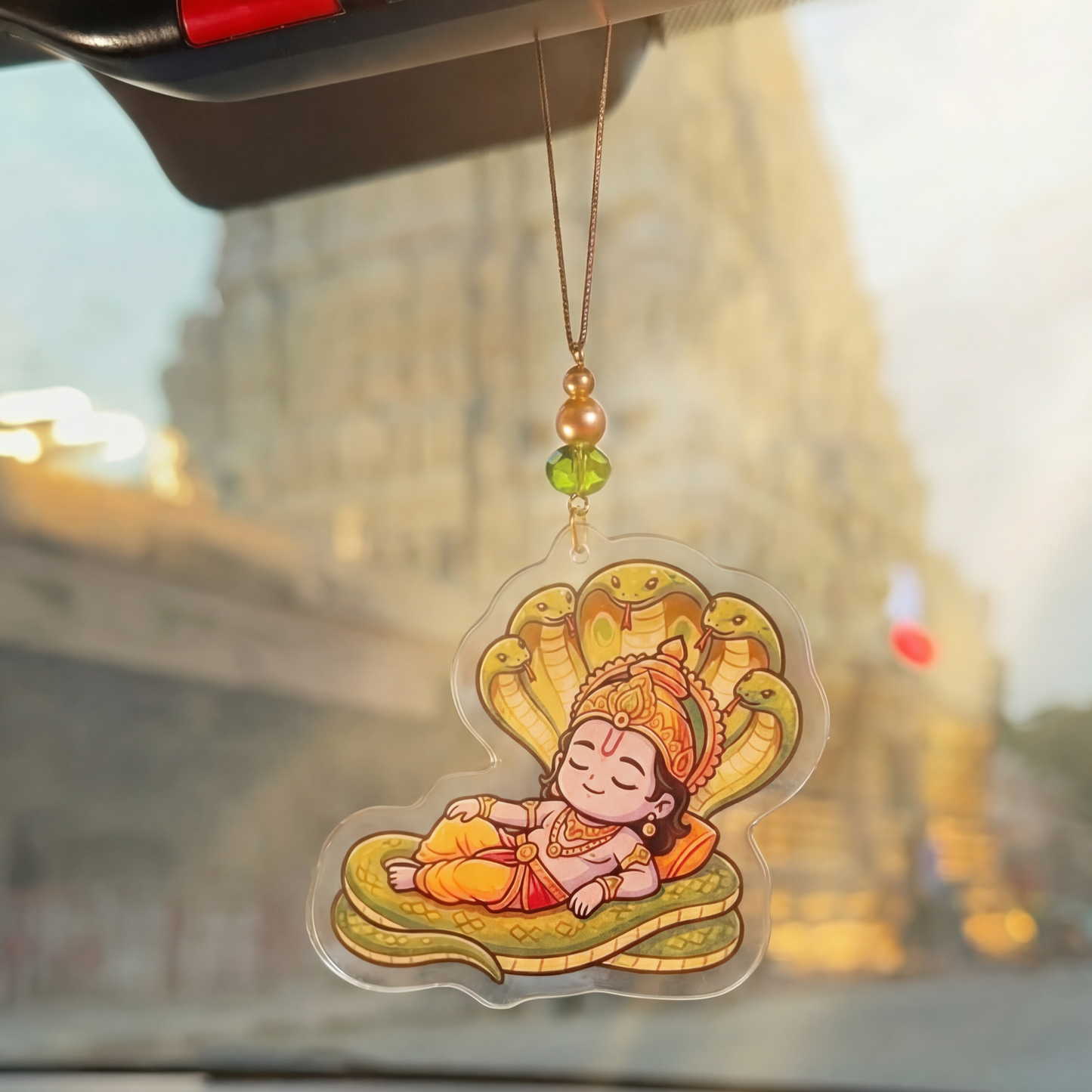 Vishnu Sleeping On Shesha Naga