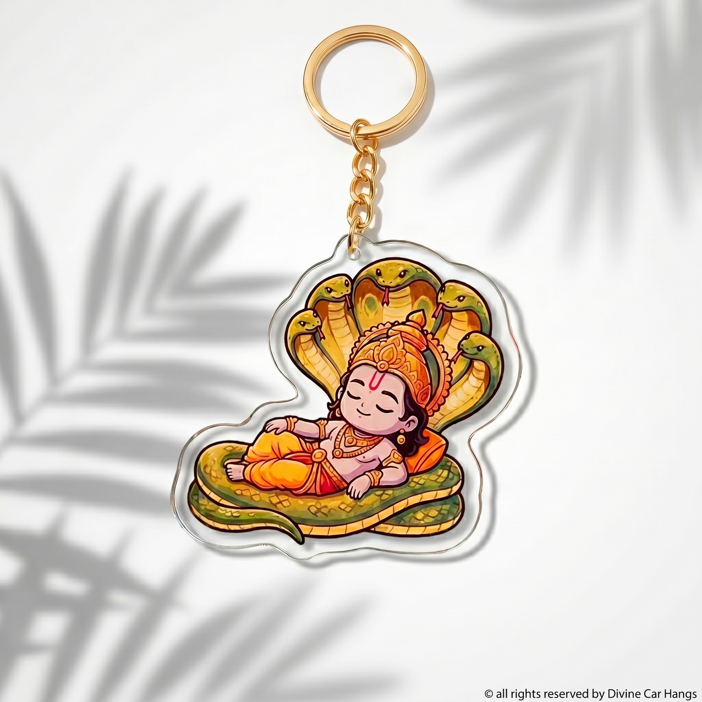Vishnu Sleeping On Shesha Naga