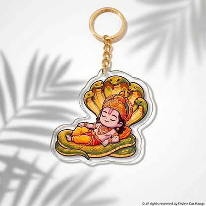 Vishnu Sleeping On Shesha Naga